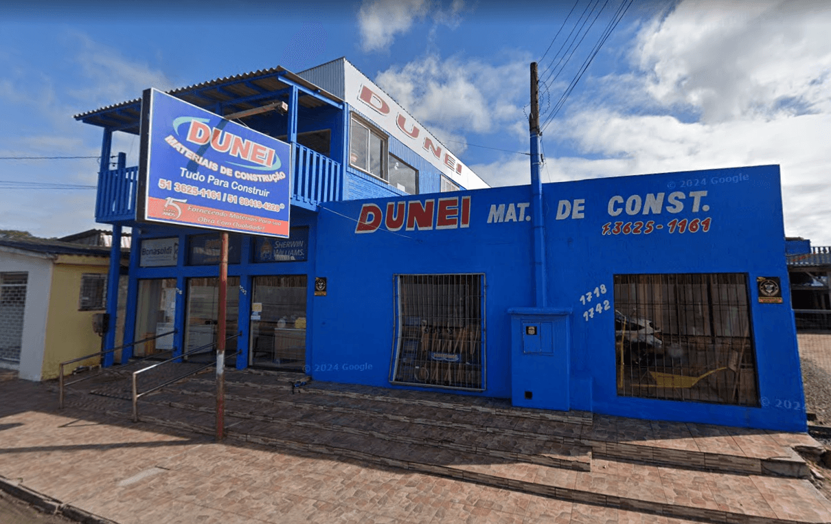 Fachada da DUNEI em Capão da Canoa